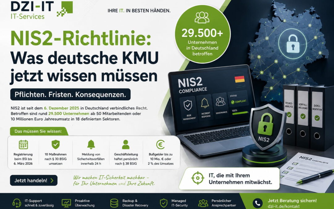 Die NIS2-Richtlinie: Was deutsche KMU jetzt wissen müssen